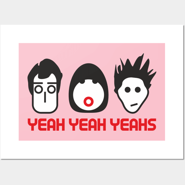 yeah yeah yeahs icons Wall Art by goatboyjr